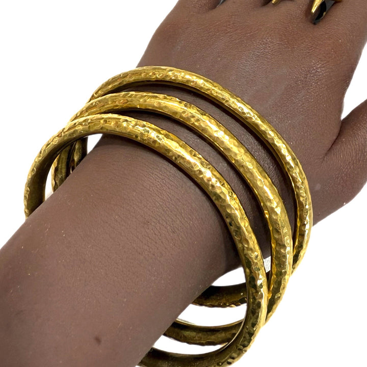 Geometric Brass Bracelet Collection - Trufacebygrace