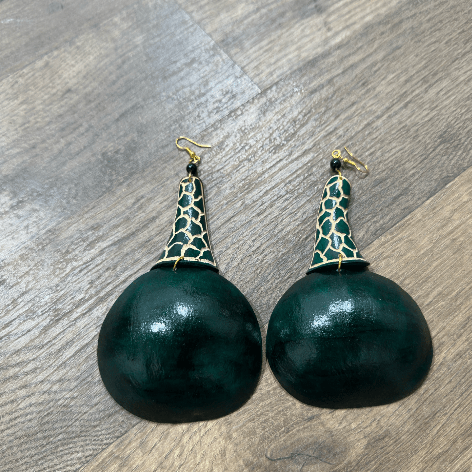 Giraffe Neck Statement Earrings - Trufacebygrace