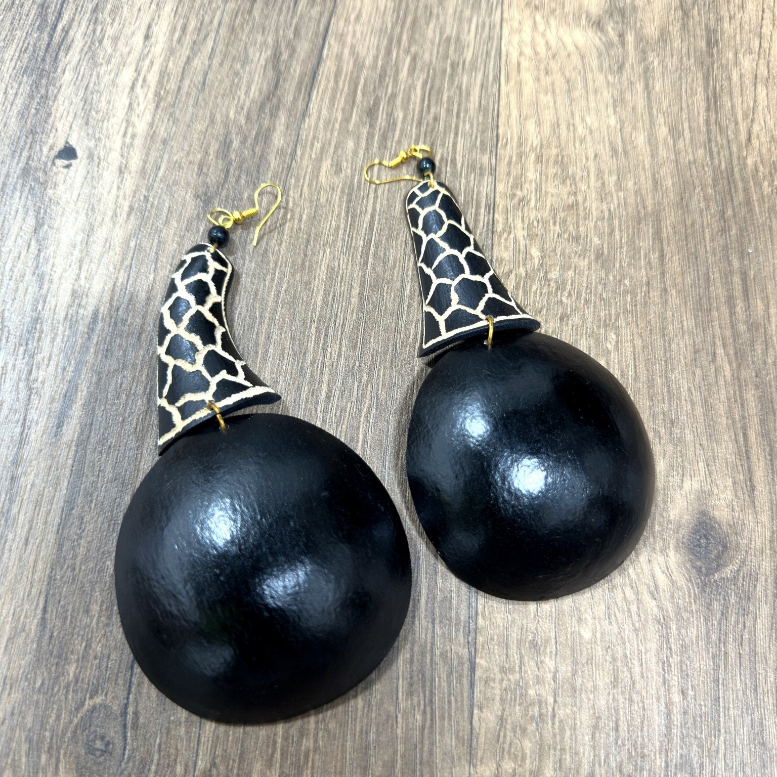 Giraffe Neck Statement Earrings - Trufacebygrace