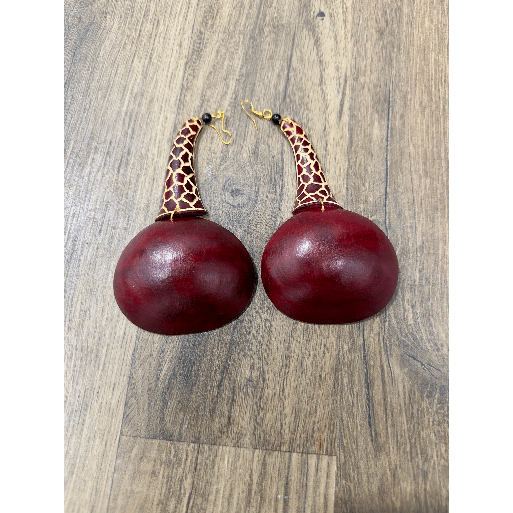 Giraffe Neck Statement Earrings - Trufacebygrace