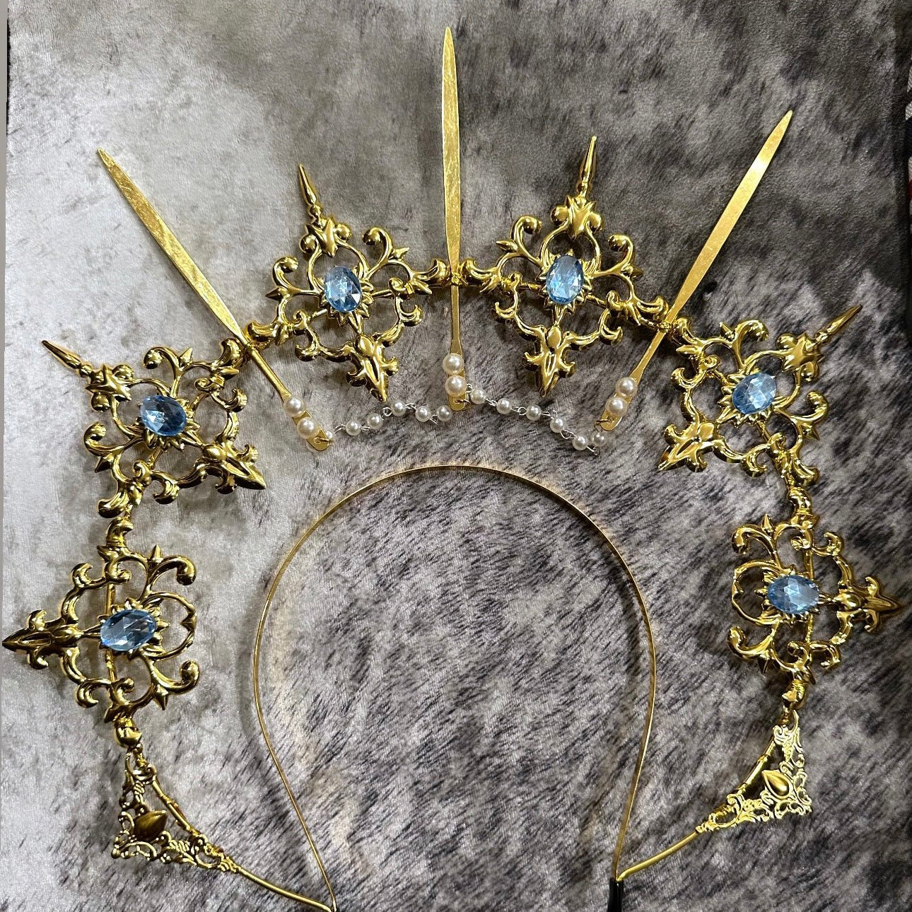Goddess Agutu headpiece/ Crown - Trufacebygrace