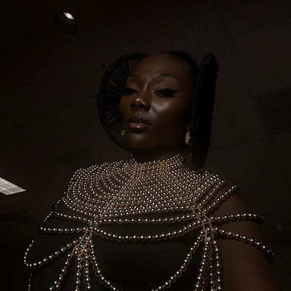 Goddess Maba Pearl Necklace - Trufacebygrace