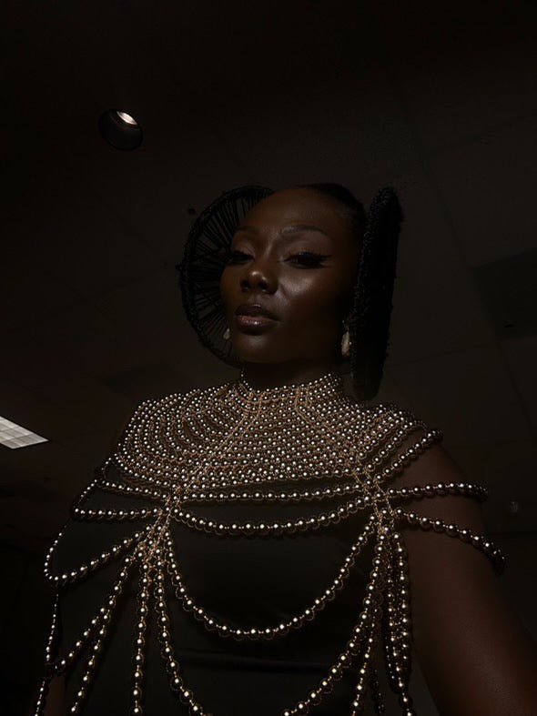 Goddess Maba Pearl Necklace - Trufacebygrace