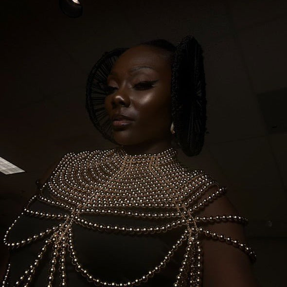 Goddess Maba Pearl Necklace - Trufacebygrace