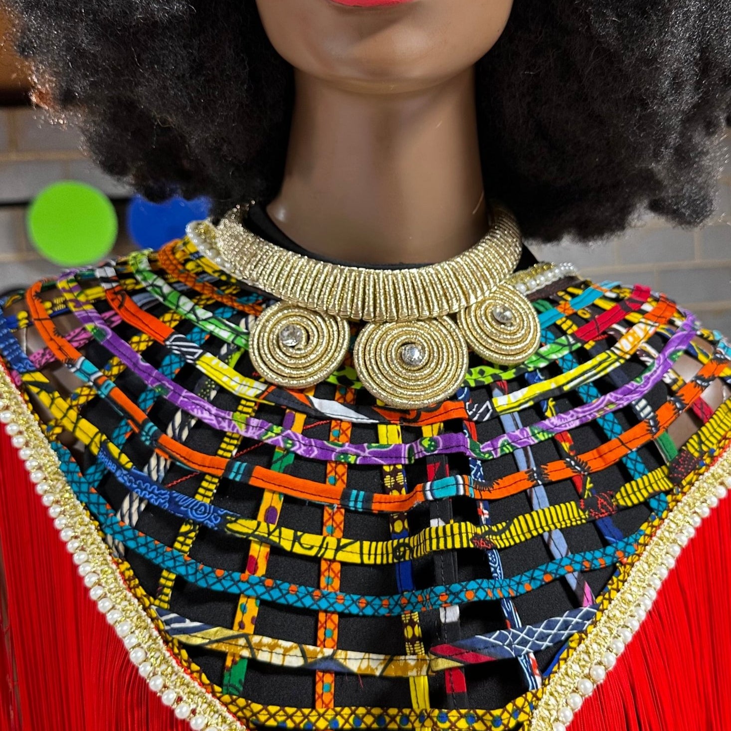 Golden Gala Spiral Choker Necklace - Trufacebygrace