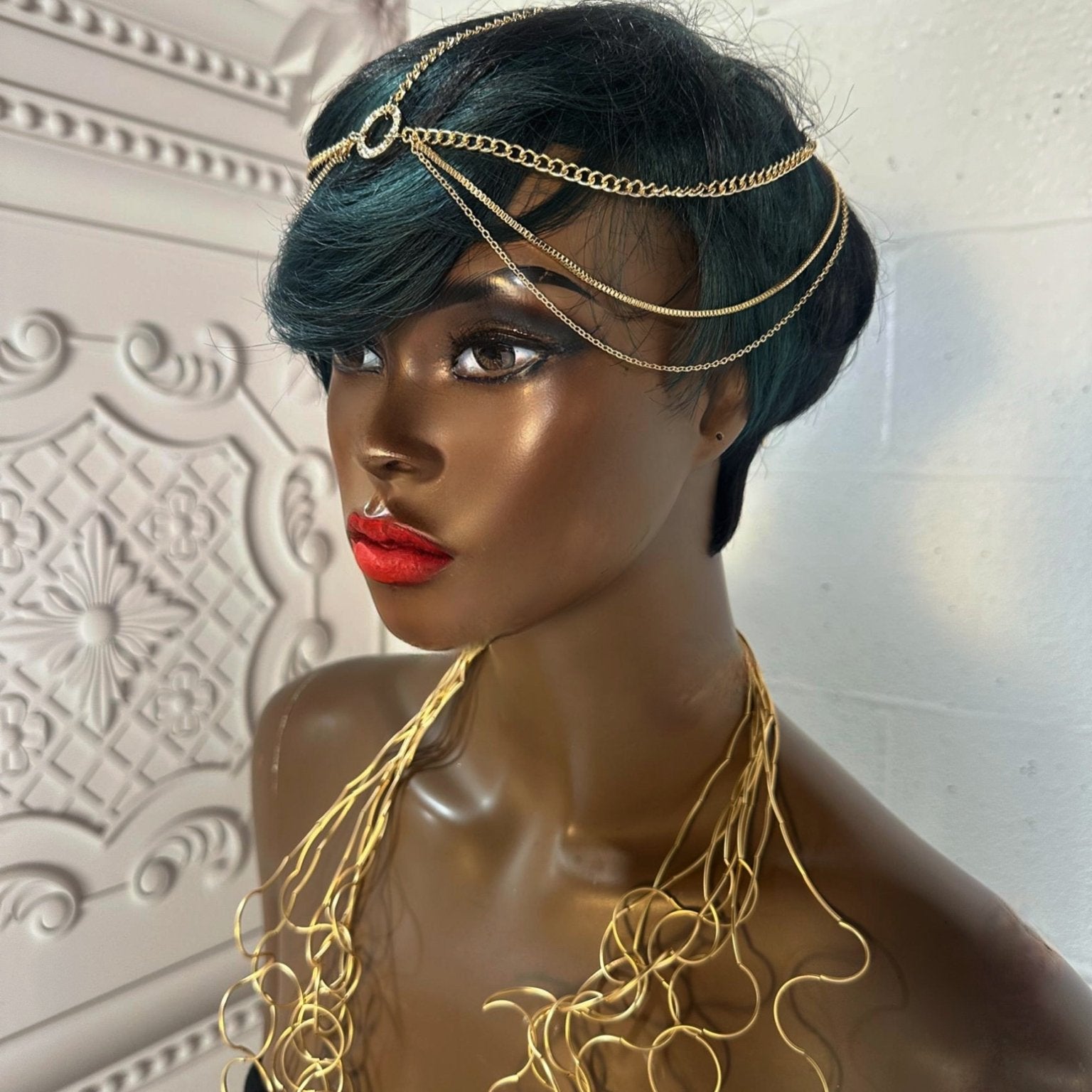 Golden Goddess Head Chain - Trufacebygrace