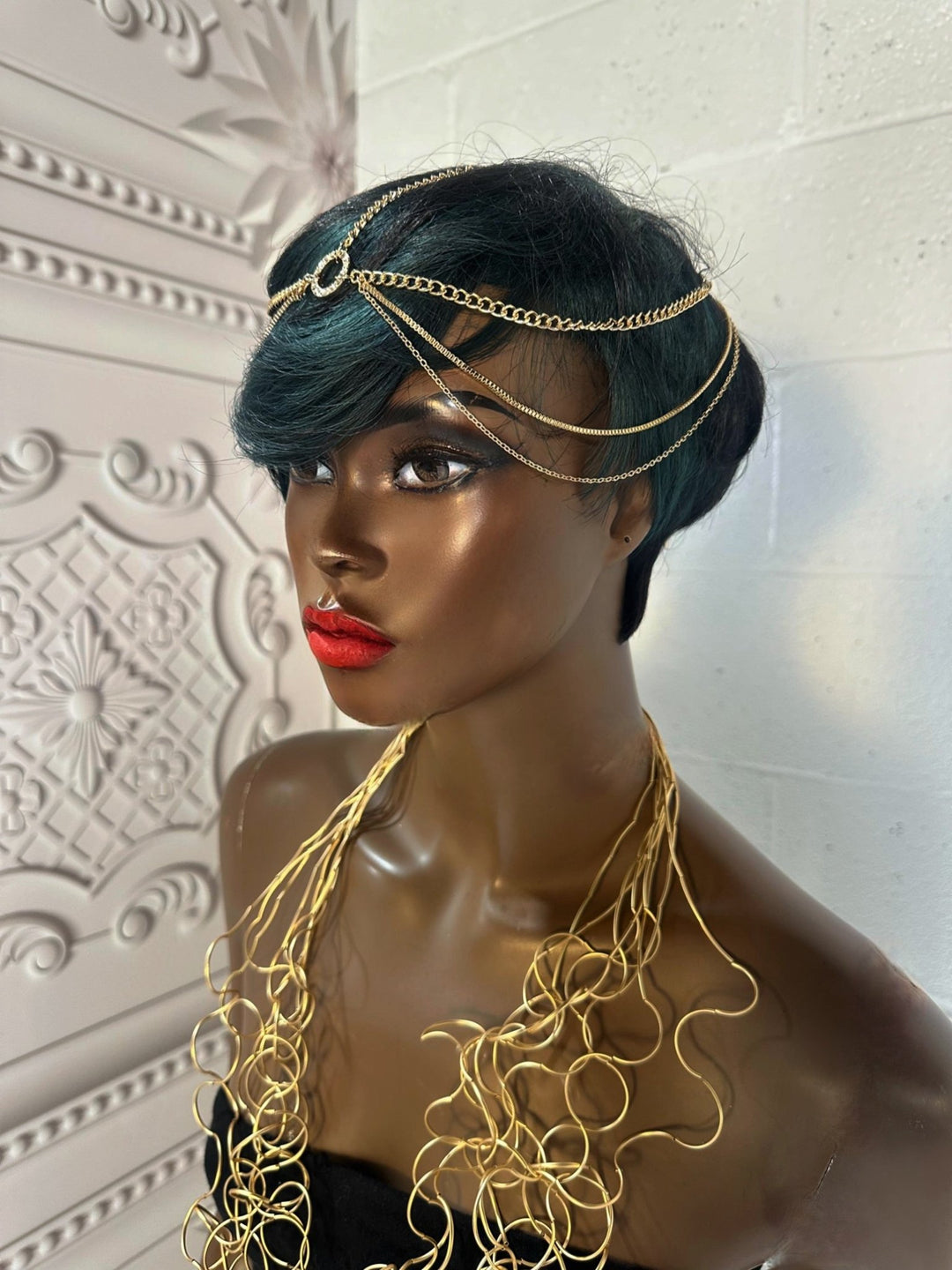 Golden Goddess Head Chain - Trufacebygrace