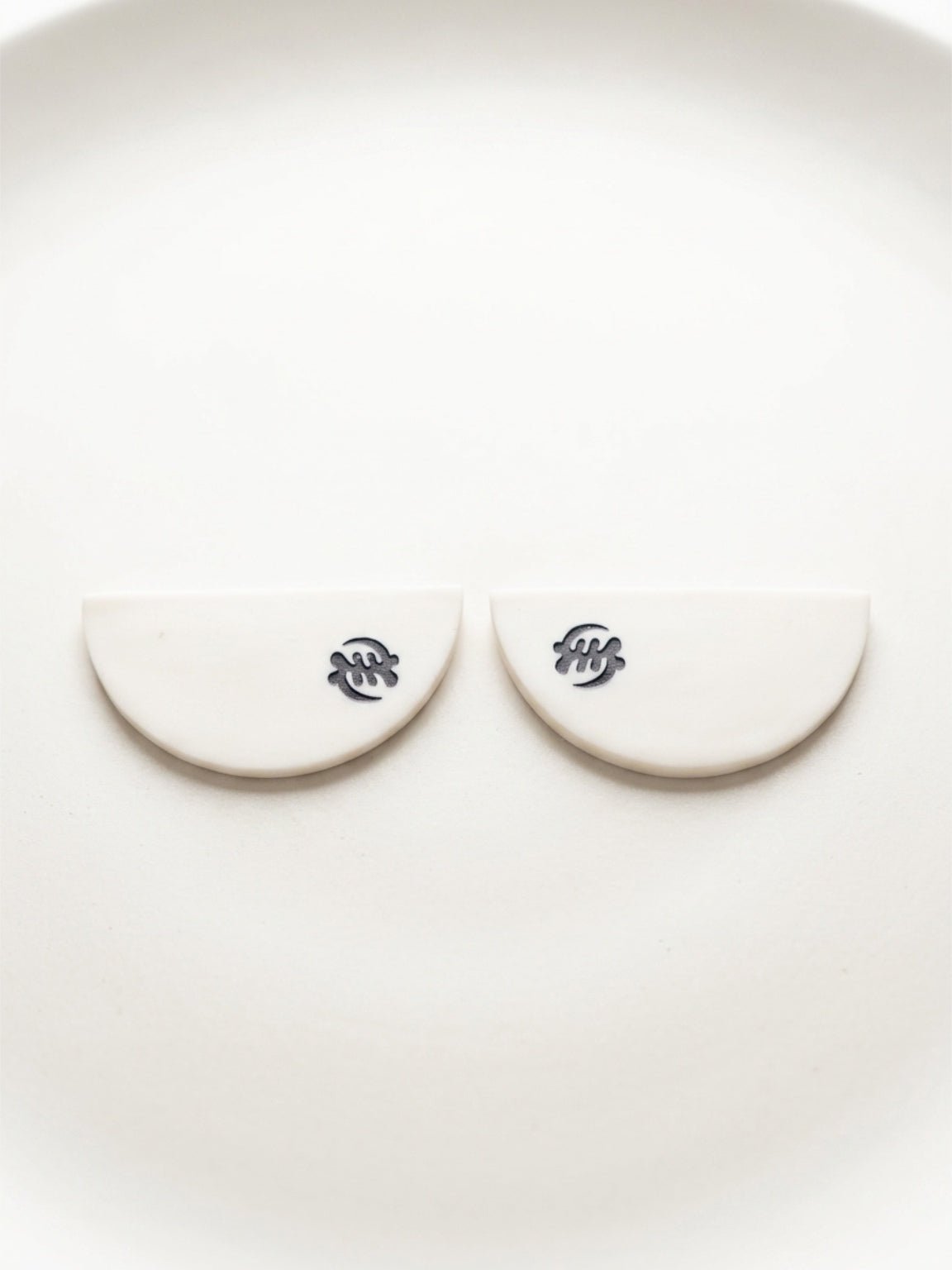 Gye Nyame HalfMoon Earrings - Trufacebygrace
