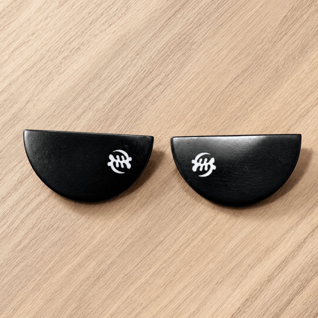 Gye Nyame HalfMoon Earrings - Trufacebygrace