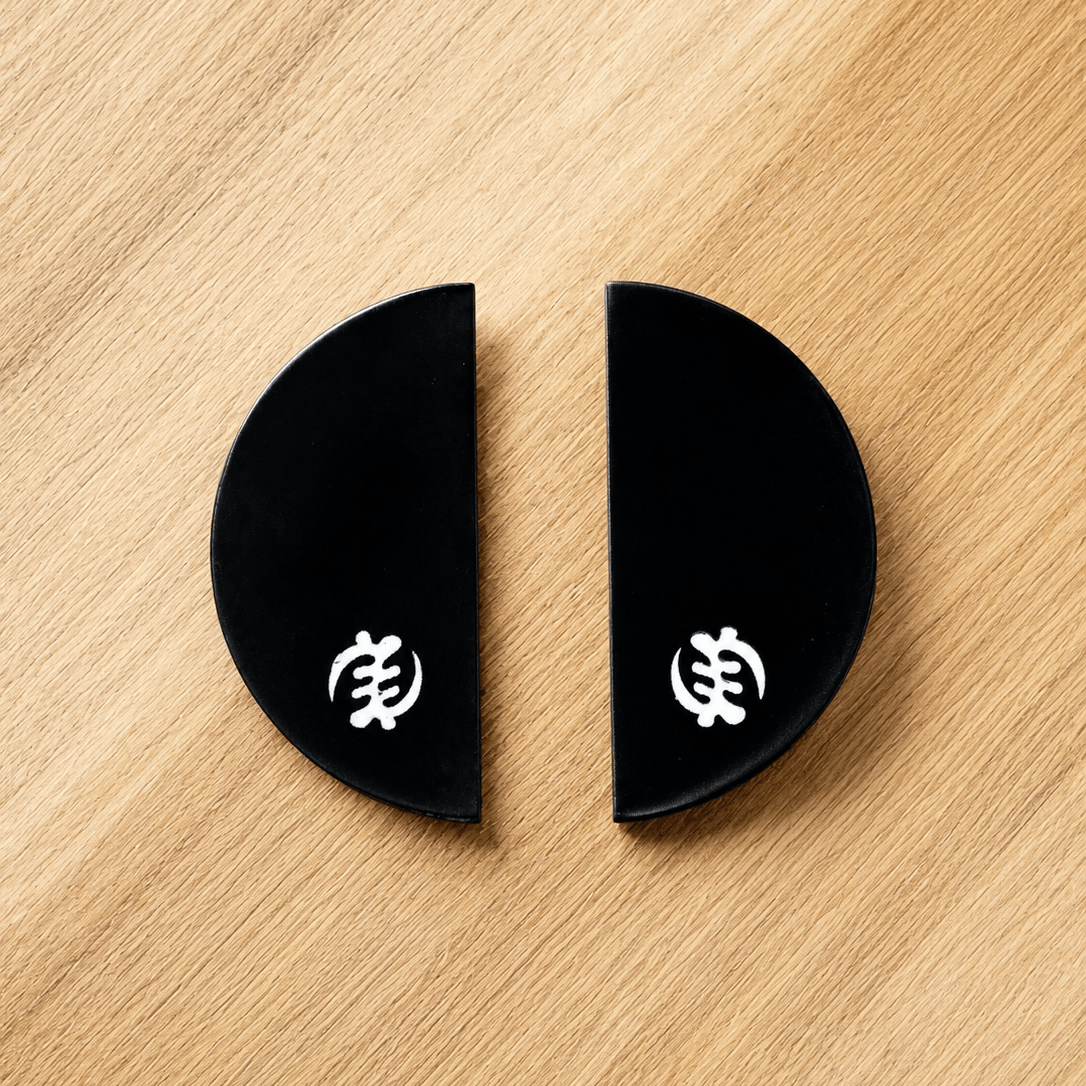 Gye Nyame HalfMoon Earrings - Trufacebygrace