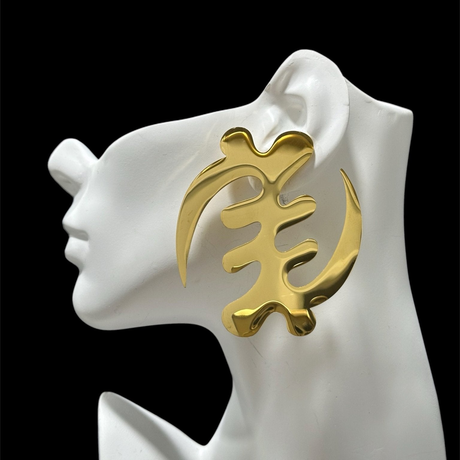 Gye Nyame Stud Earrings - Trufacebygrace