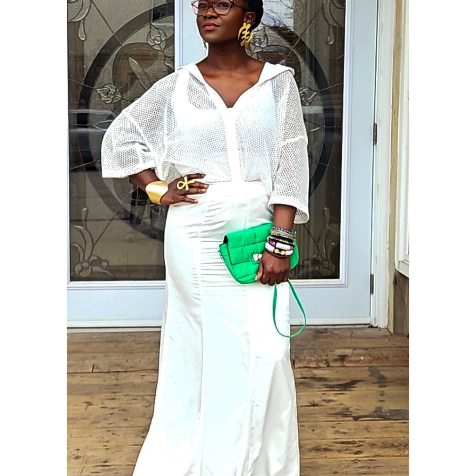 Gye Nyame Stud Earrings - Trufacebygrace