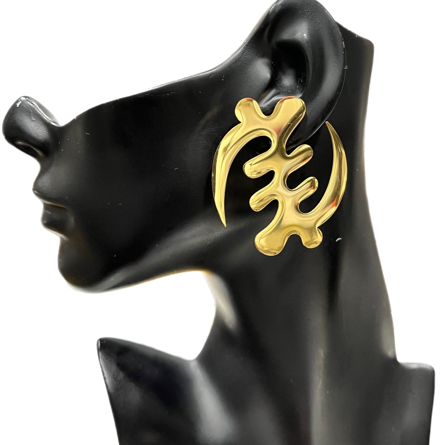 Gye Nyame Stud Earrings - Trufacebygrace