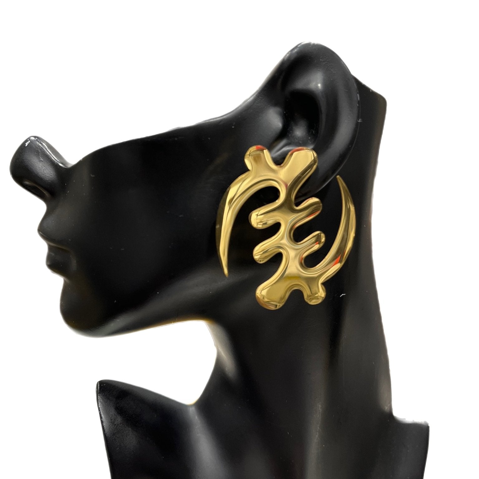 Gye Nyame Stud Earrings - Trufacebygrace
