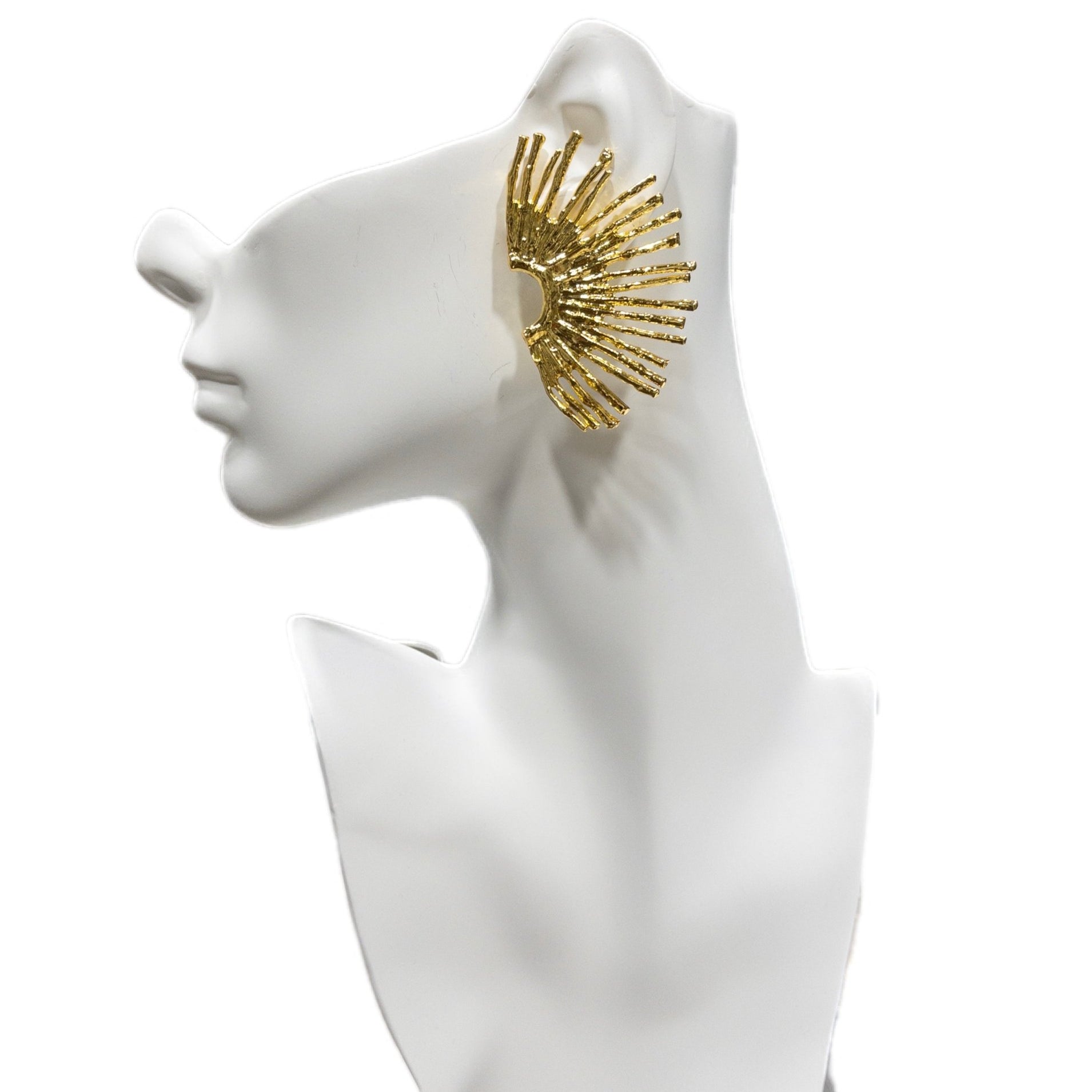 Half Sunbeam Branch Earrings - Trufacebygrace