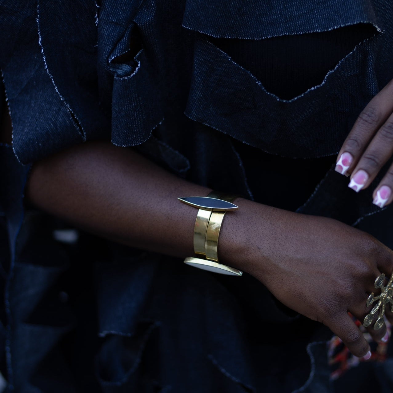 Handcrafted Marquise Onyx Bracelets - Trufacebygrace