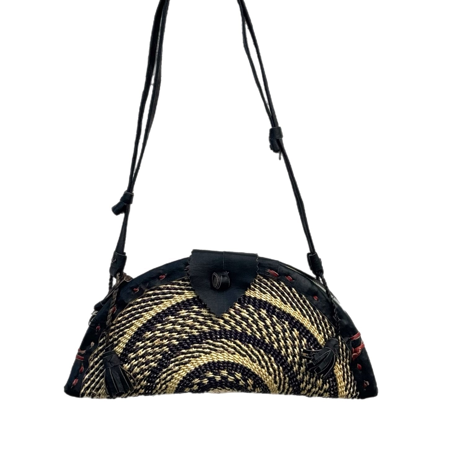 Handwoven Straw Purse - Trufacebygrace