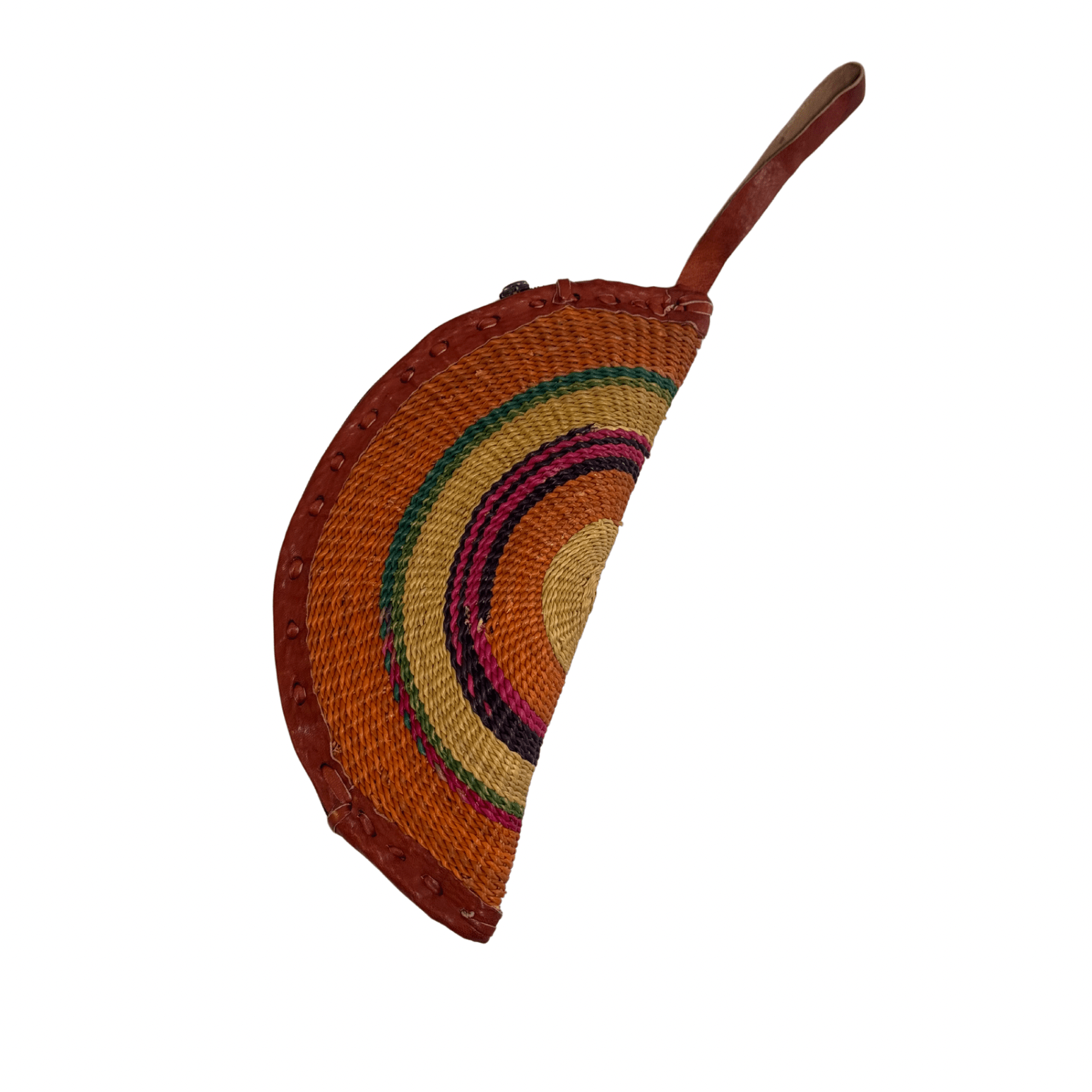 Handwoven Straw Wristlet Clutch - Trufacebygrace