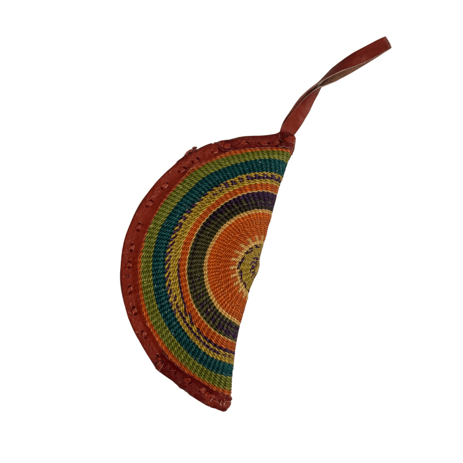 Handwoven Straw Wristlet Clutch - Trufacebygrace