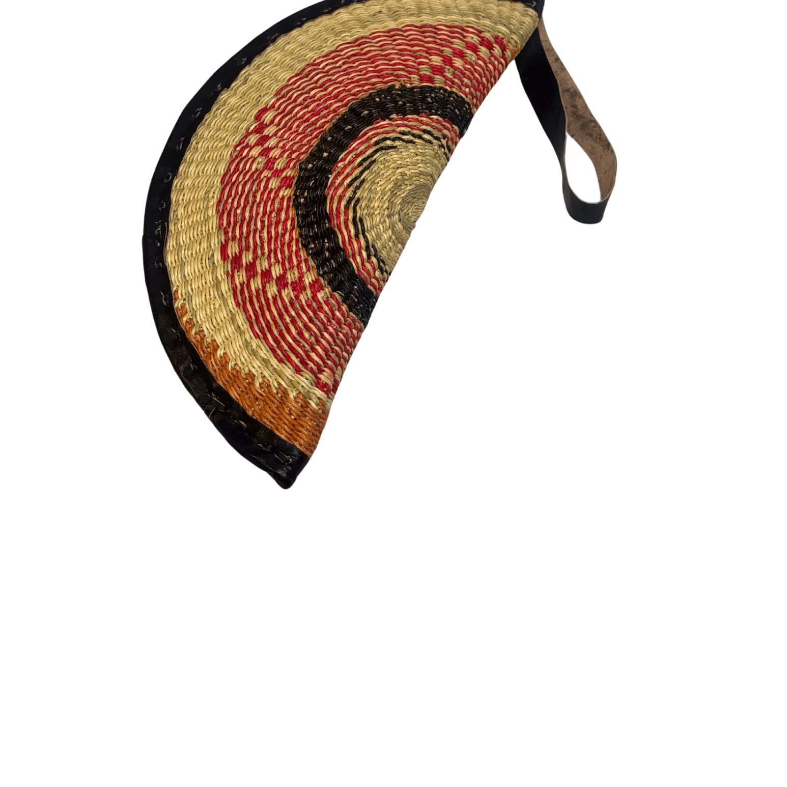 Handwoven Straw Wristlet Clutch - Trufacebygrace