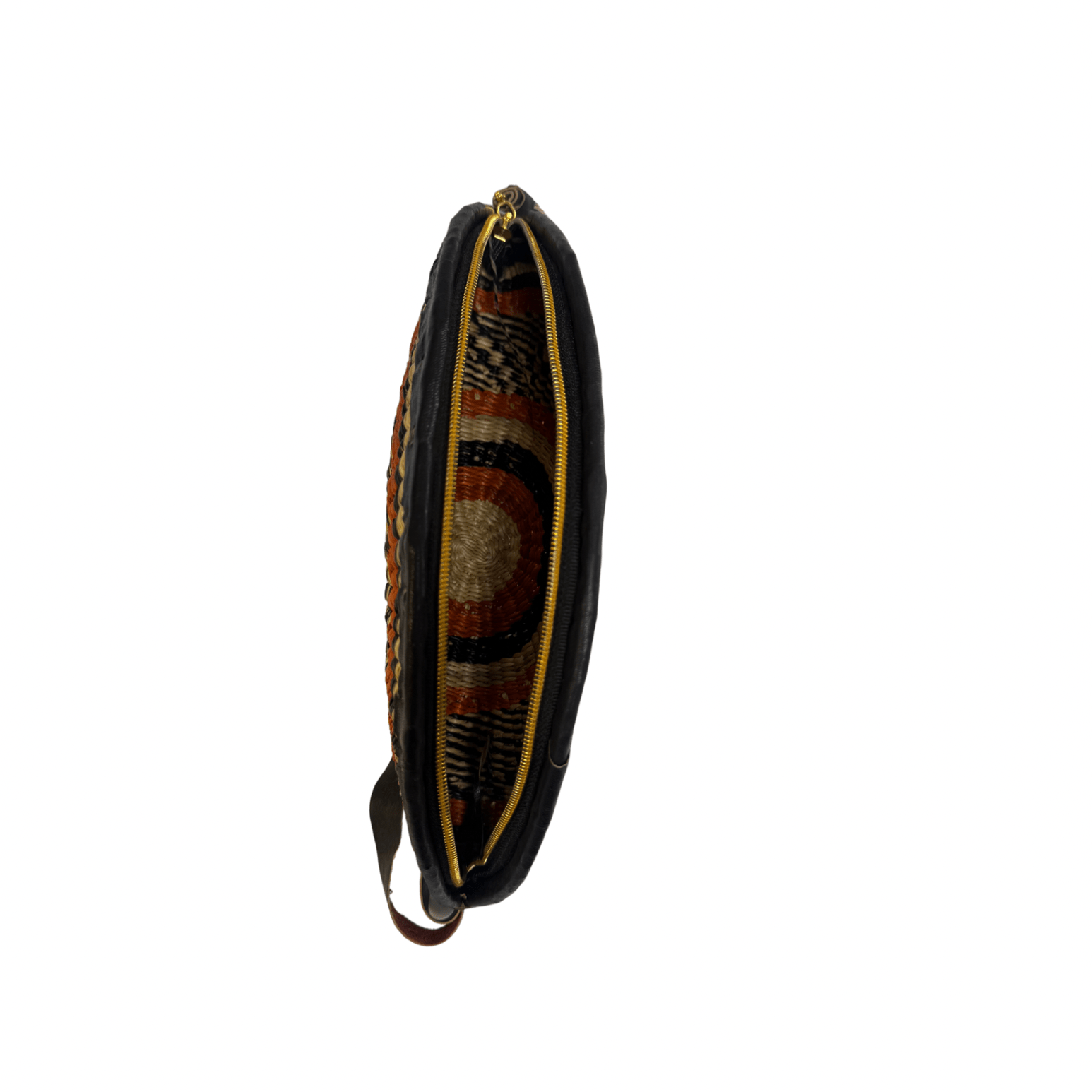 Handwoven Straw Wristlet Clutch - Trufacebygrace