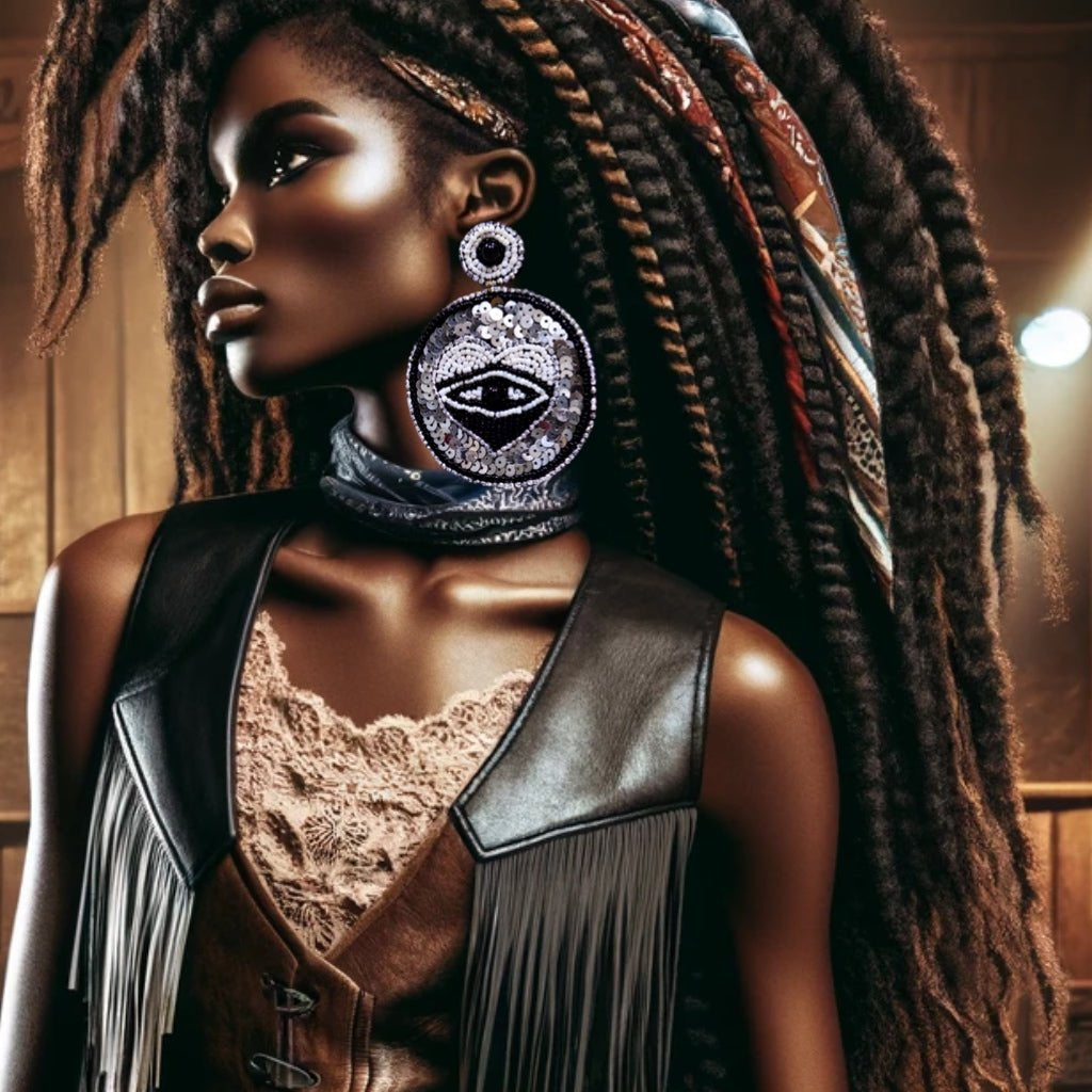 Heart Gaze Beaded Earrings - Trufacebygrace