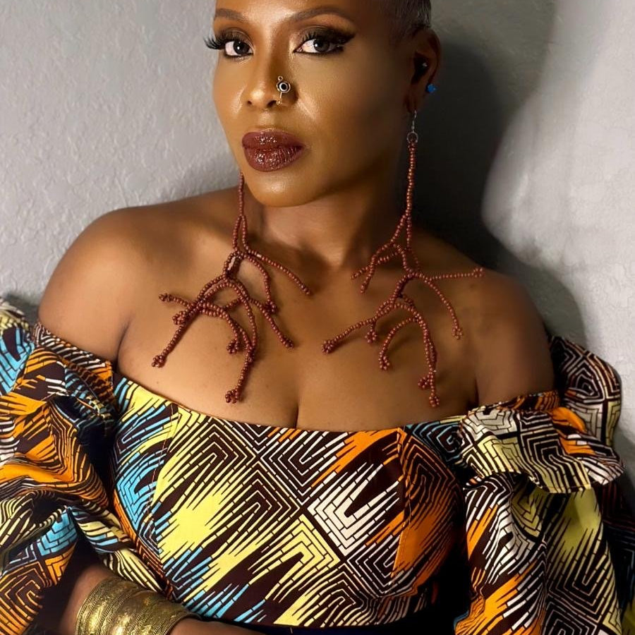 Heritage Beaded Branches Earrings - Trufacebygrace