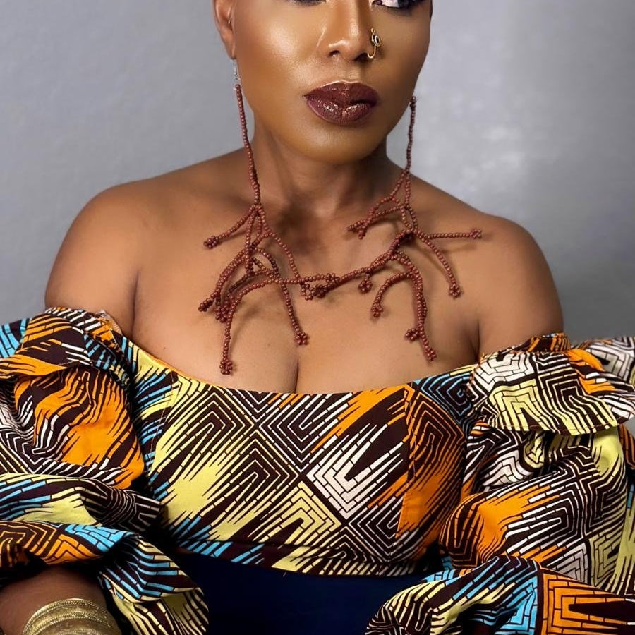 Heritage Beaded Branches Earrings - Trufacebygrace