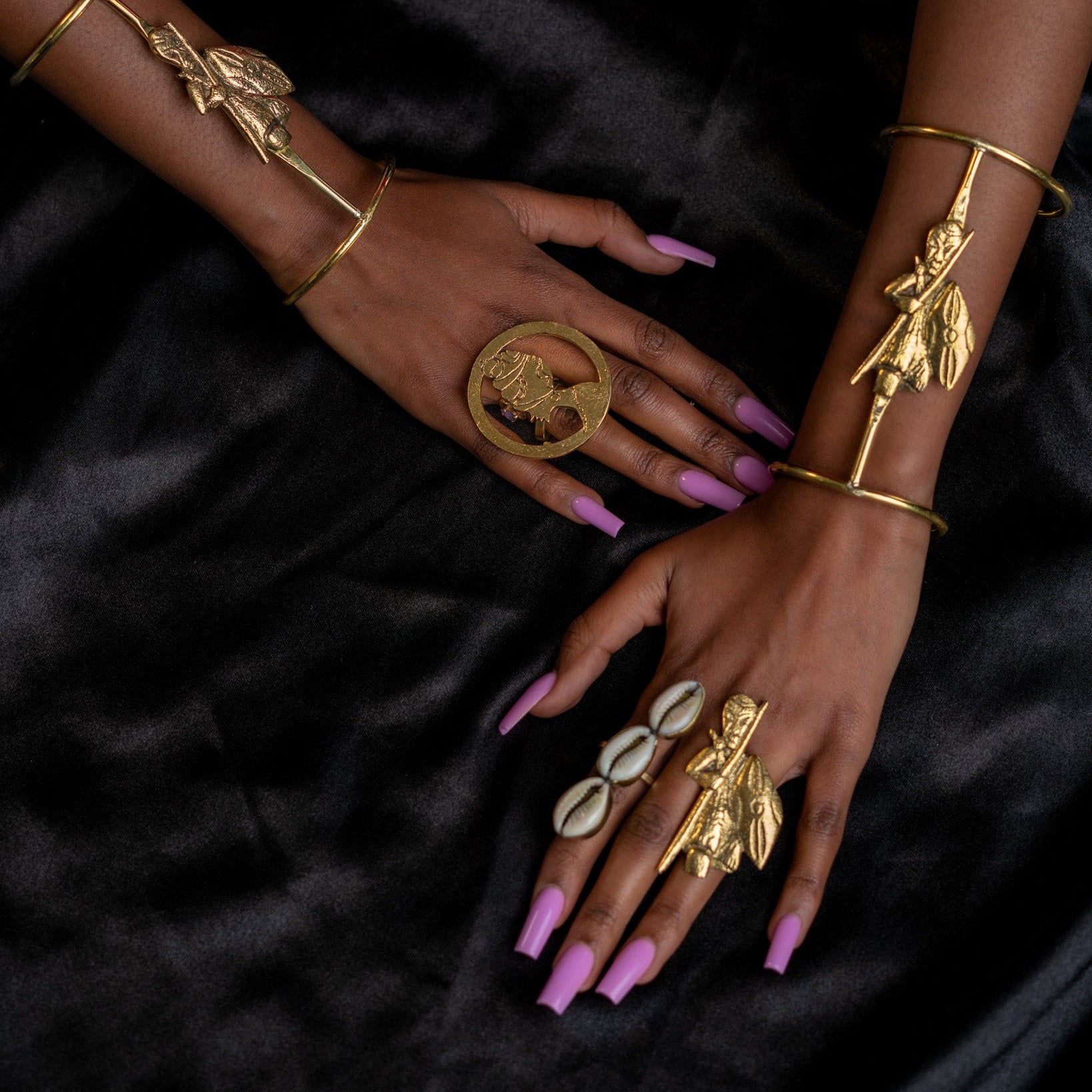 Heritage Ring and Bracelet /cuff Set - Trufacebygrace