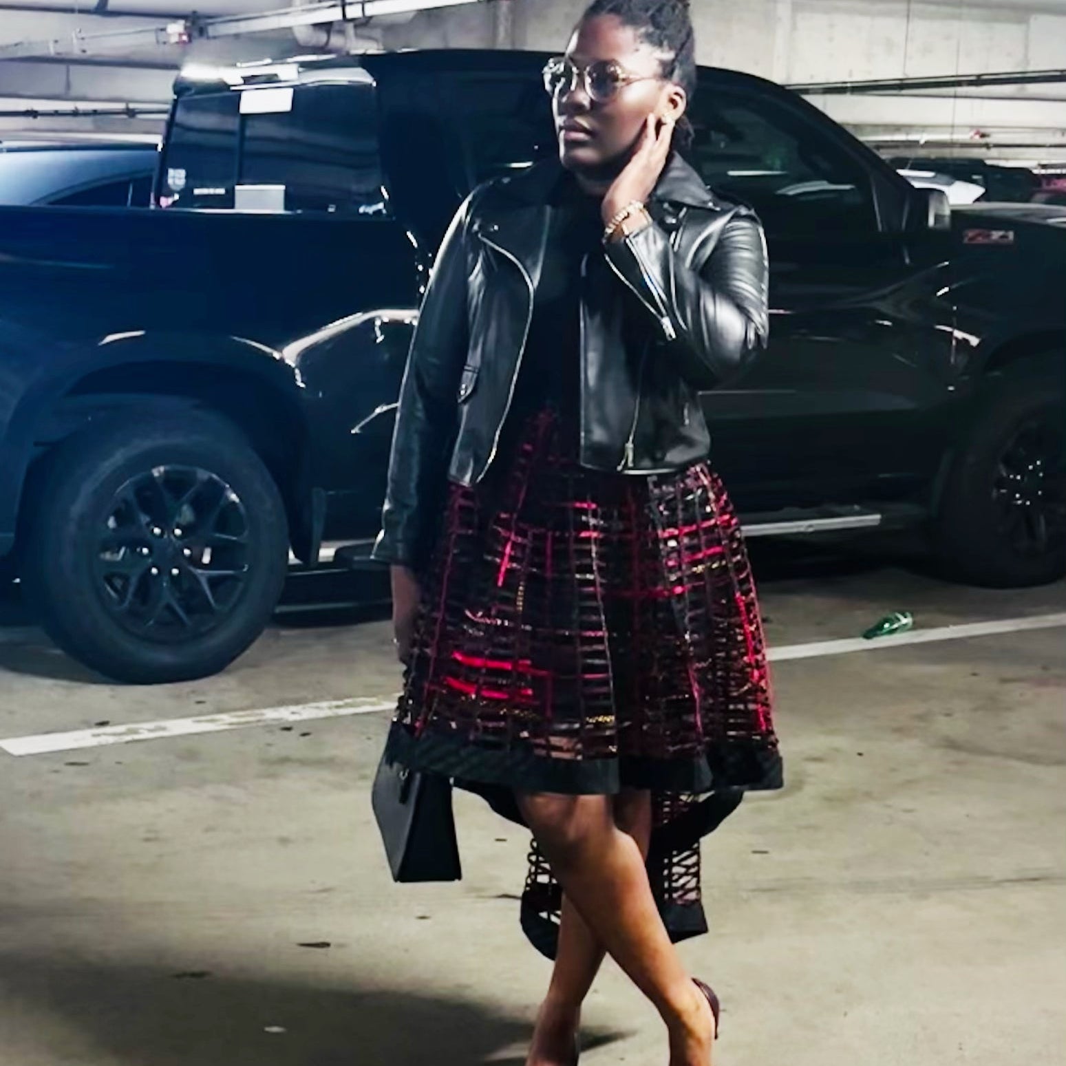 High low African Print Netted Skirt/Cape - Trufacebygrace