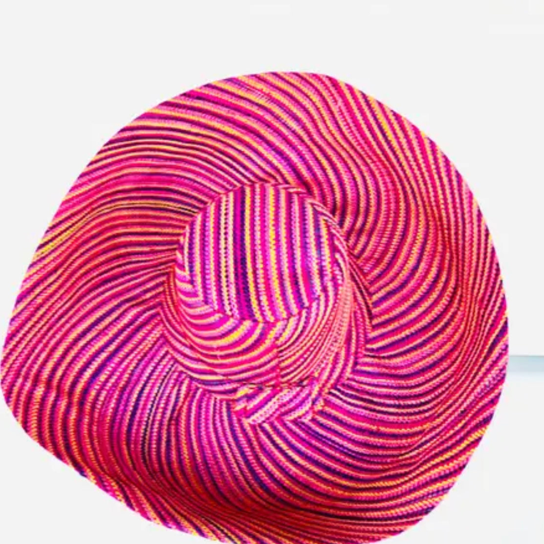 Meena design/Stripes Beach Hat - Trufacebygrace