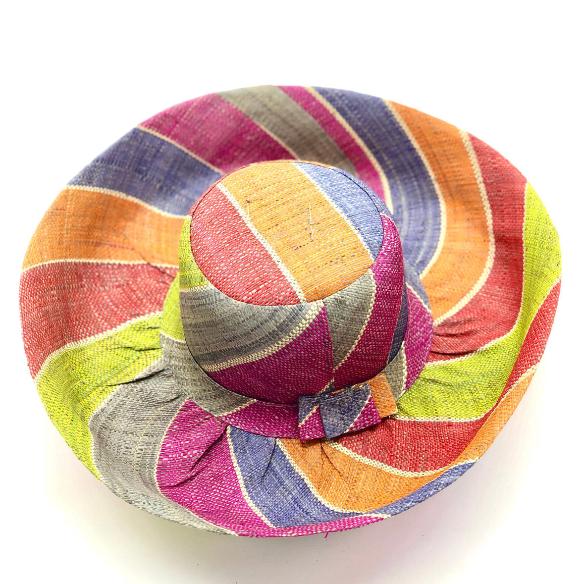 Meena design/Stripes Beach Hat - Trufacebygrace