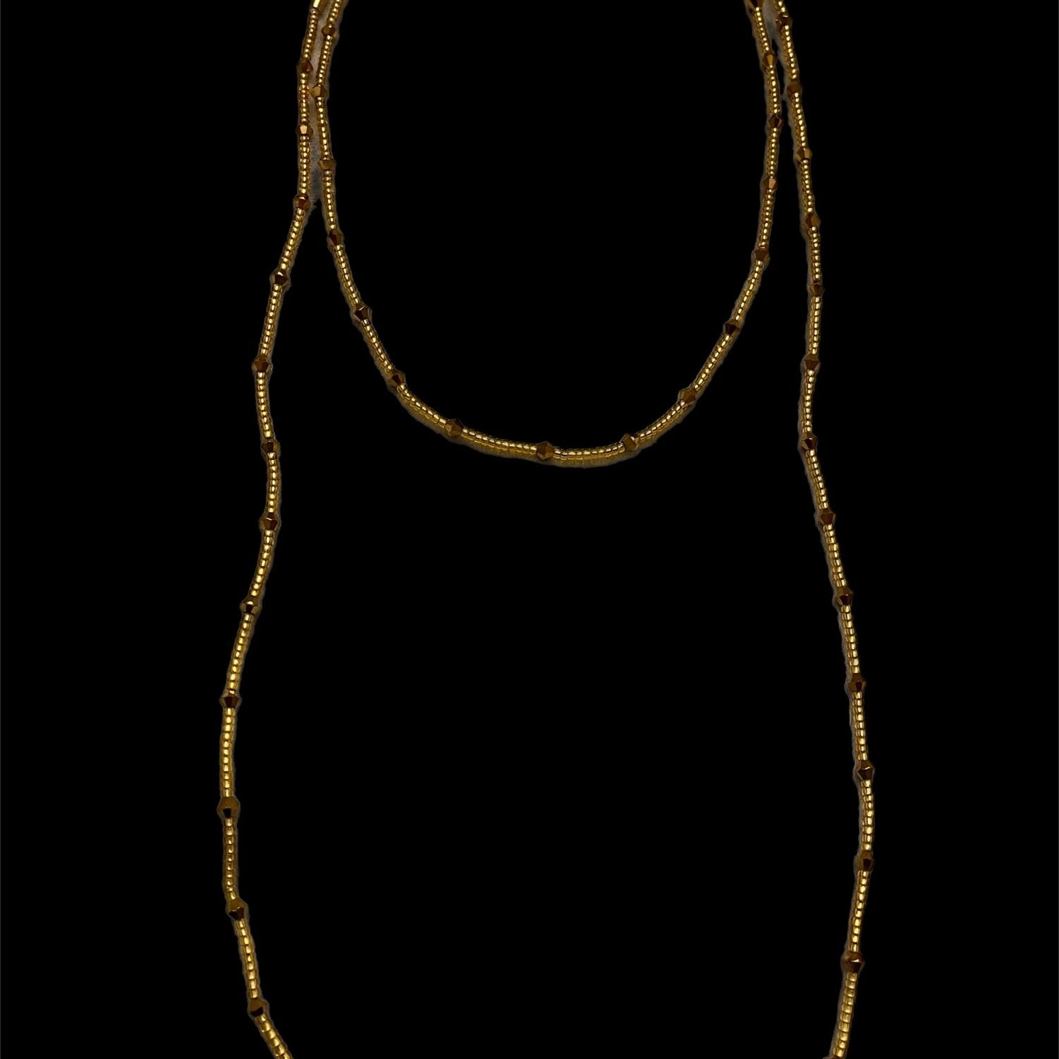 Infinity glass bead Anklet - Trufacebygrace