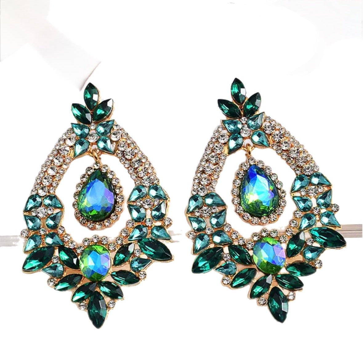 Itege Rhinestone Earrings - Trufacebygrace