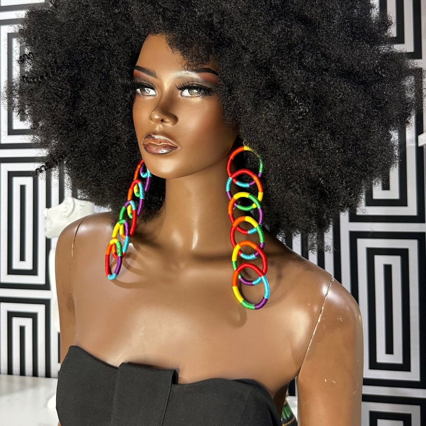Janet Kukua 6 tier Earrings - Trufacebygrace