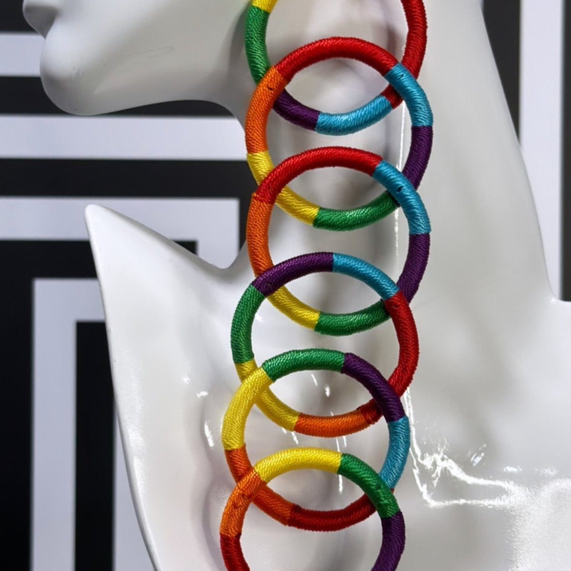 Janet Kukua 6 tier Earrings - Trufacebygrace