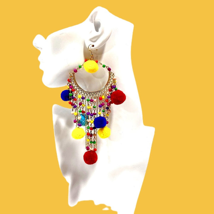 Jua - Sayari Statement Earrings - Trufacebygrace