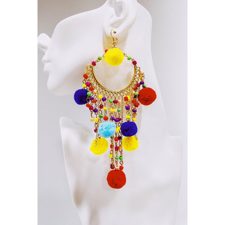 Jua - Sayari Statement Earrings - Trufacebygrace