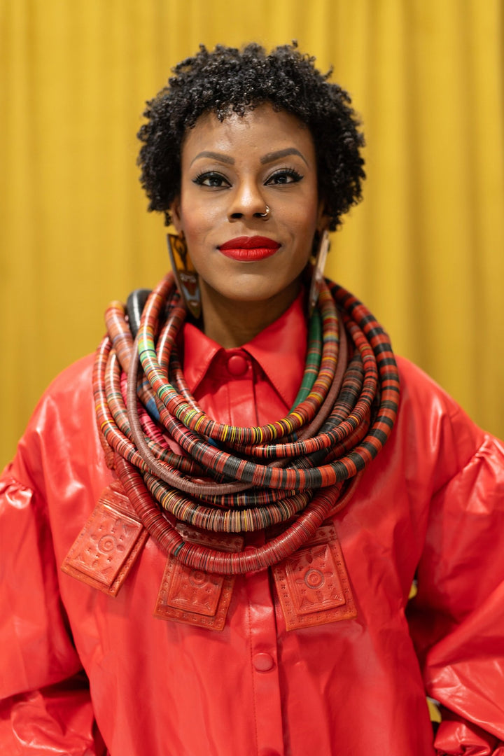 Kahawa Legacy Stack Necklace– Kofi Beads Edition - Trufacebygrace
