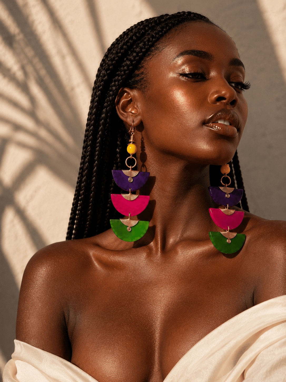 Kaleido Statement Earrings - Trufacebygrace