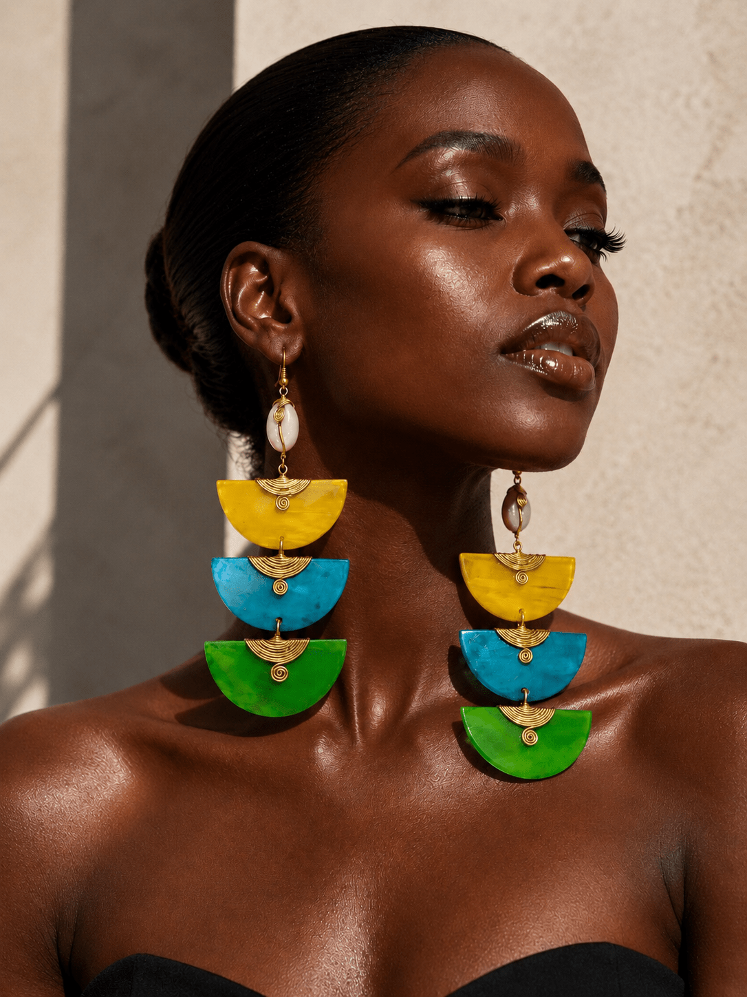 Kaleido Statement Earrings - Trufacebygrace