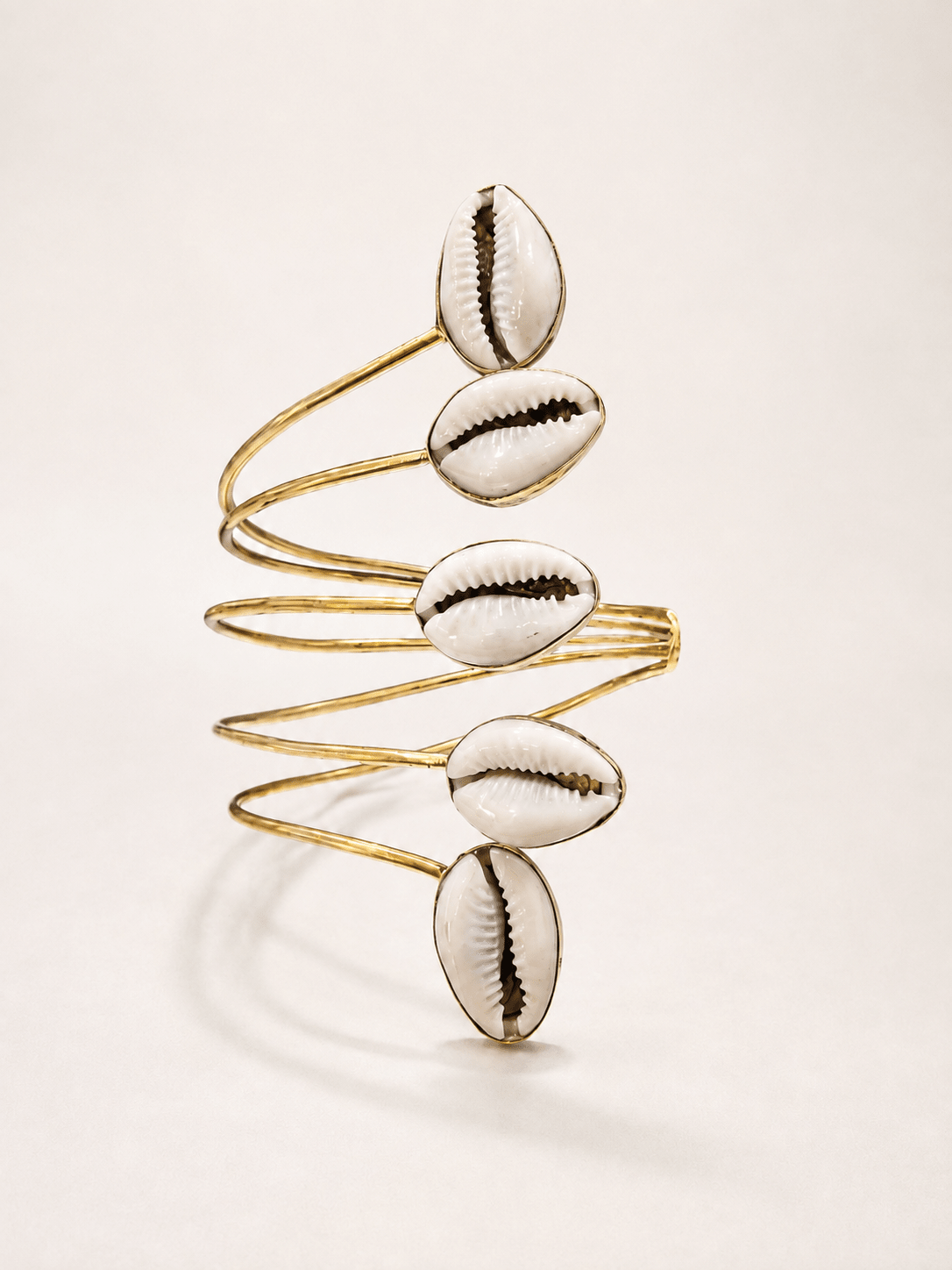 Kipepeo Cowry Coil Bracelet - Trufacebygrace