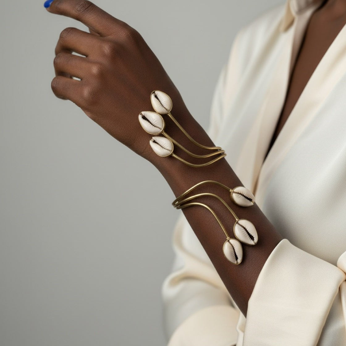 Kipepeo Cowry Shell Bracelet - Trufacebygrace