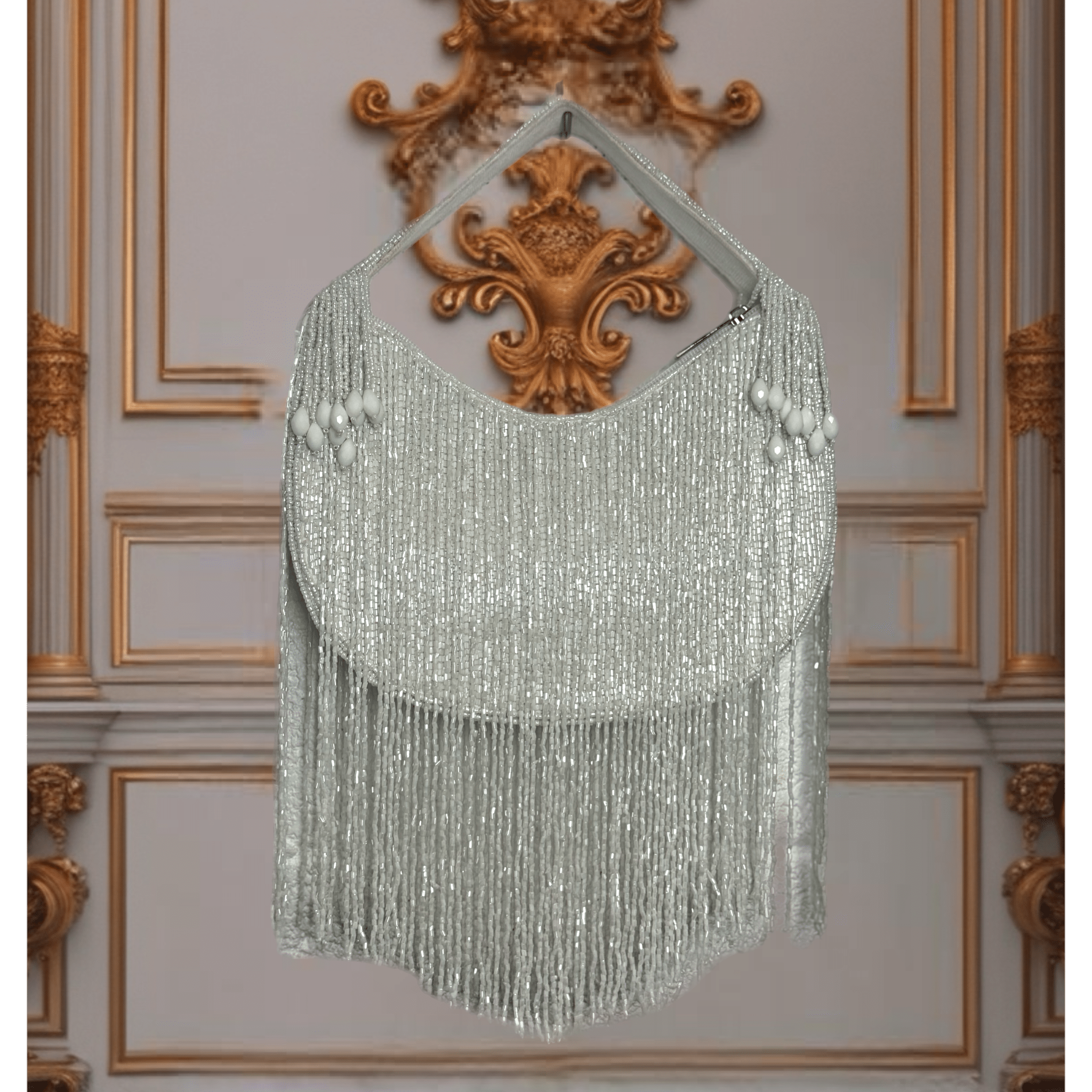 Kosua Beaded Tassel Bag - Trufacebygrace