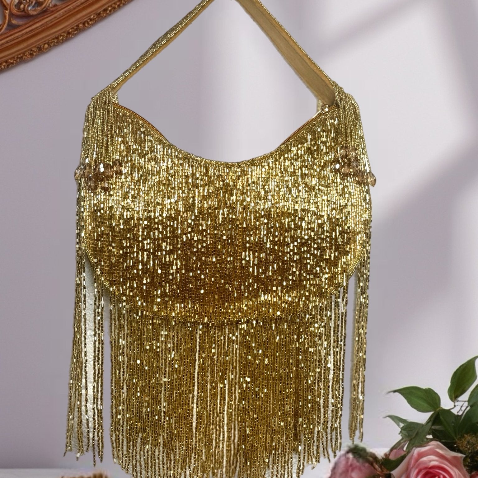 Kosua Beaded Tassel Bag - Trufacebygrace