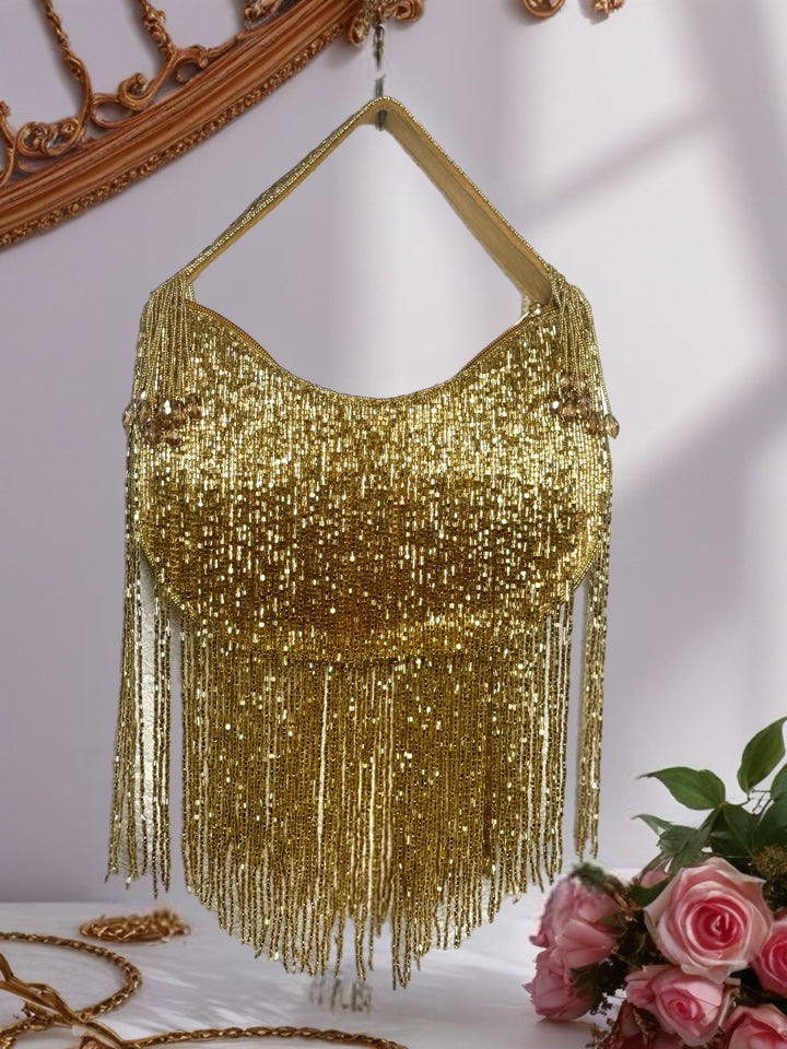Kosua Beaded Tassel Bag - Trufacebygrace