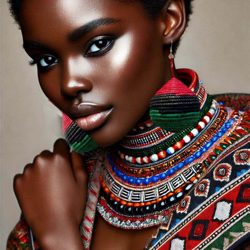 Kubwa Woven basket Drop Earrings - Trufacebygrace