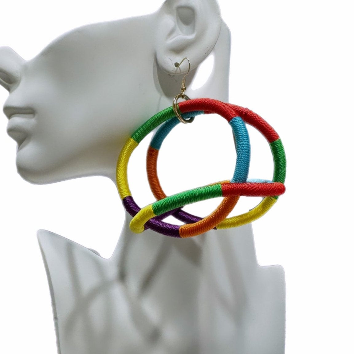 Kukua Chunky lightweight Earrings - Trufacebygrace