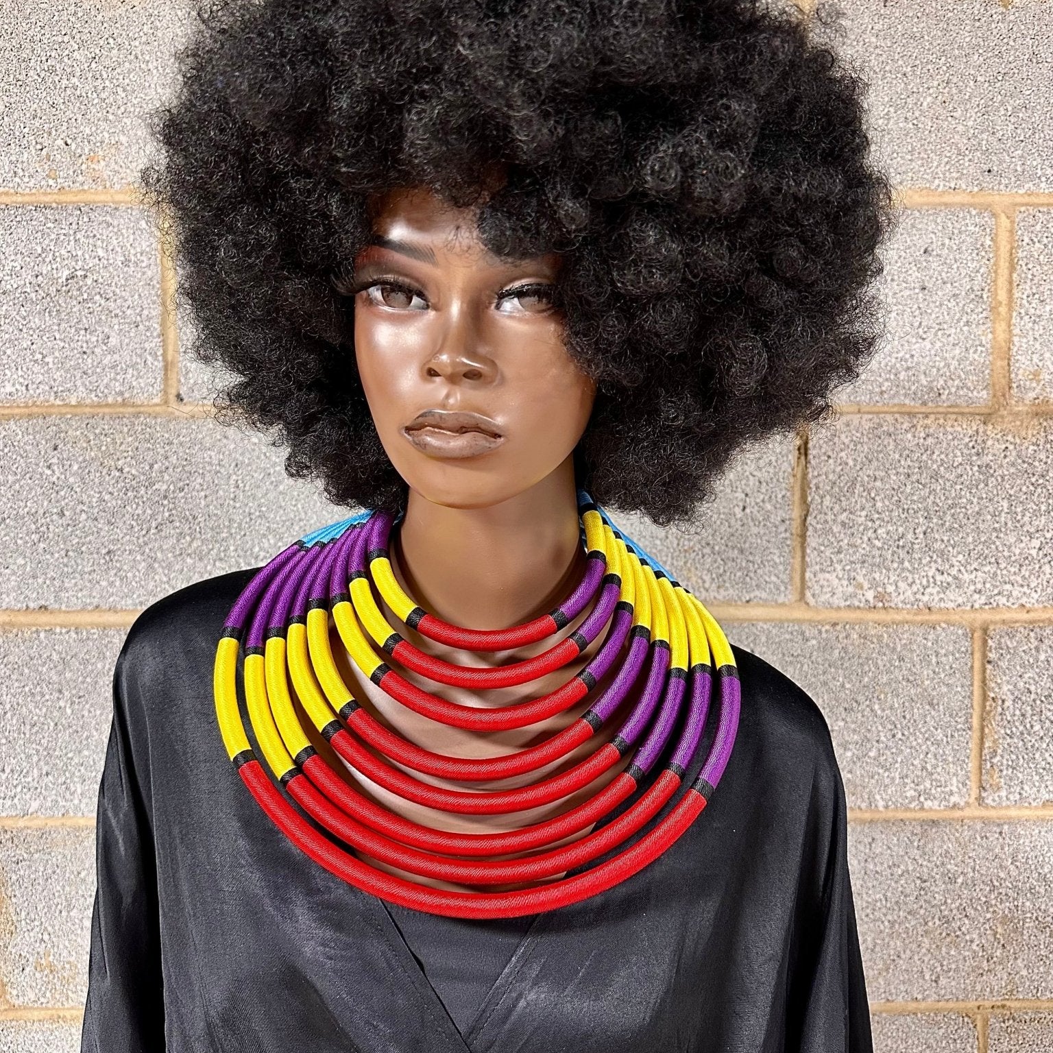Kukua in Wakanda Thread Necklace - Trufacebygrace