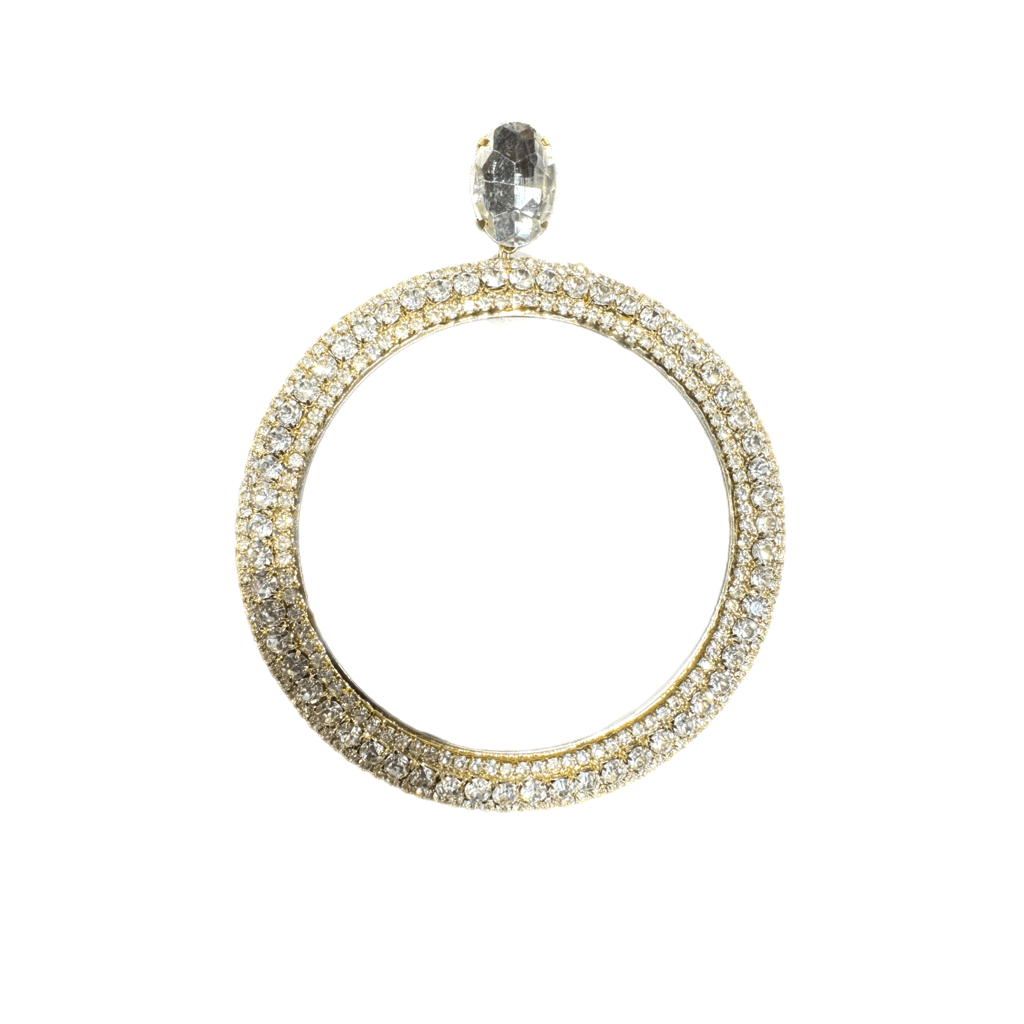 Kumasi Hemaa Rhinestone earrings - Trufacebygrace